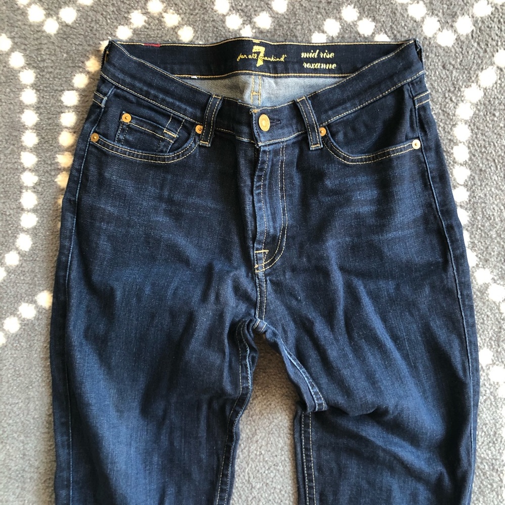 (7 For All Mankind) Mid Rise Roxanne - Women’s SIZE 30